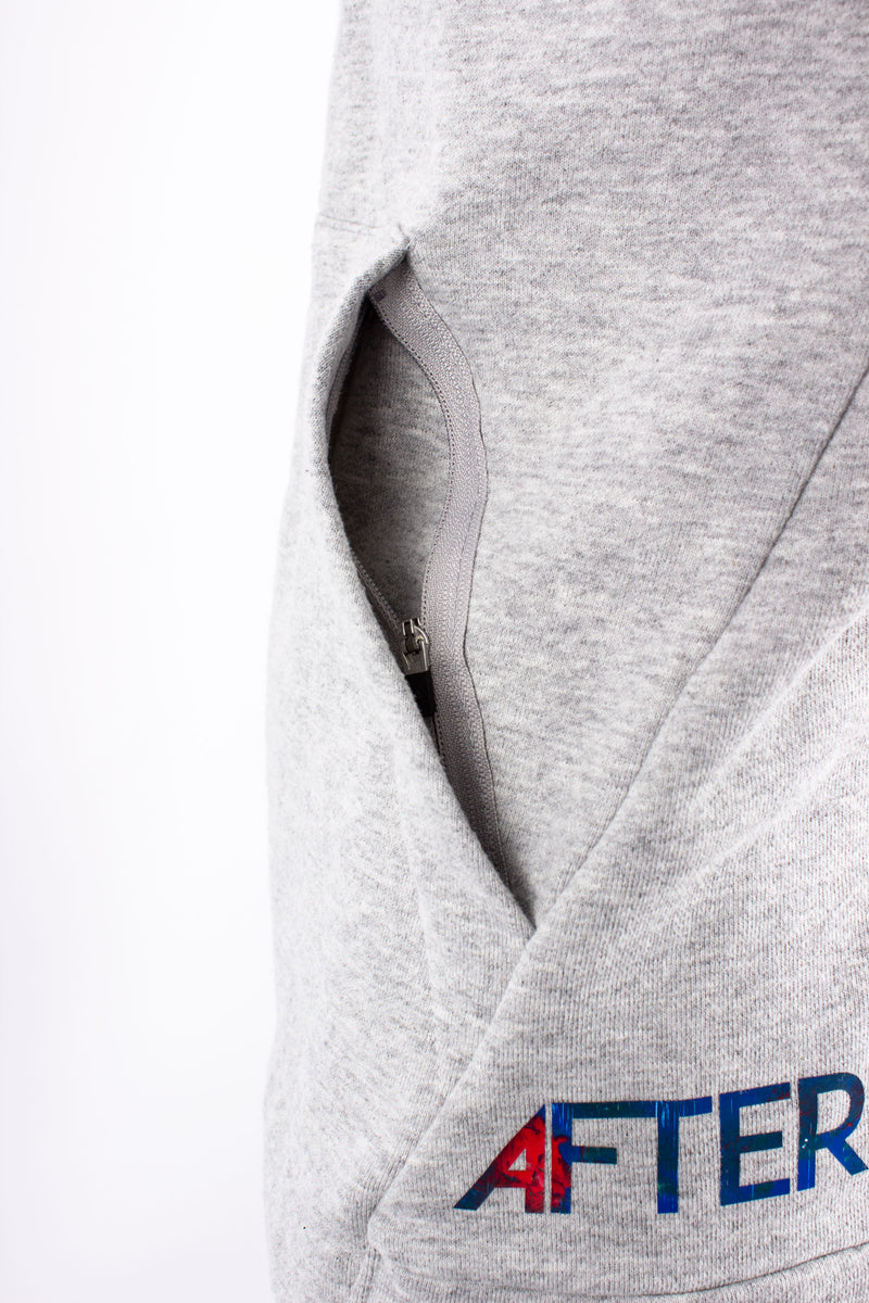 Men’s Synapse Hooded Top - Light Grey
