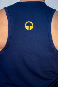 Mens Euphoric Tank - Navy