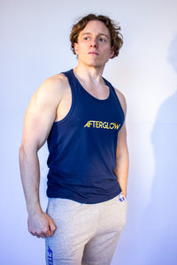 Mens Euphoric Tank - Navy