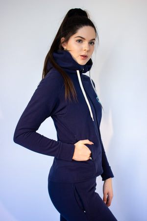 Women's Synapse Hoodie - Navy