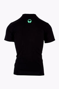 Element Tee - Black with Emerald Lake