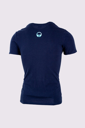 Element Tee - Navy with Blue Skies