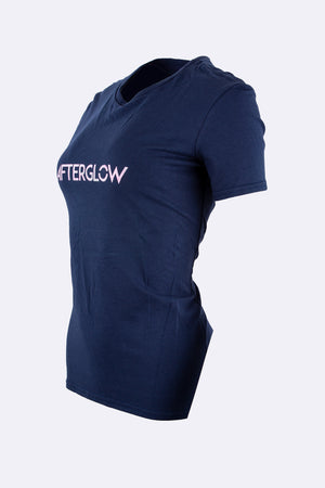 Element Tee - Navy with Twighlight Mist