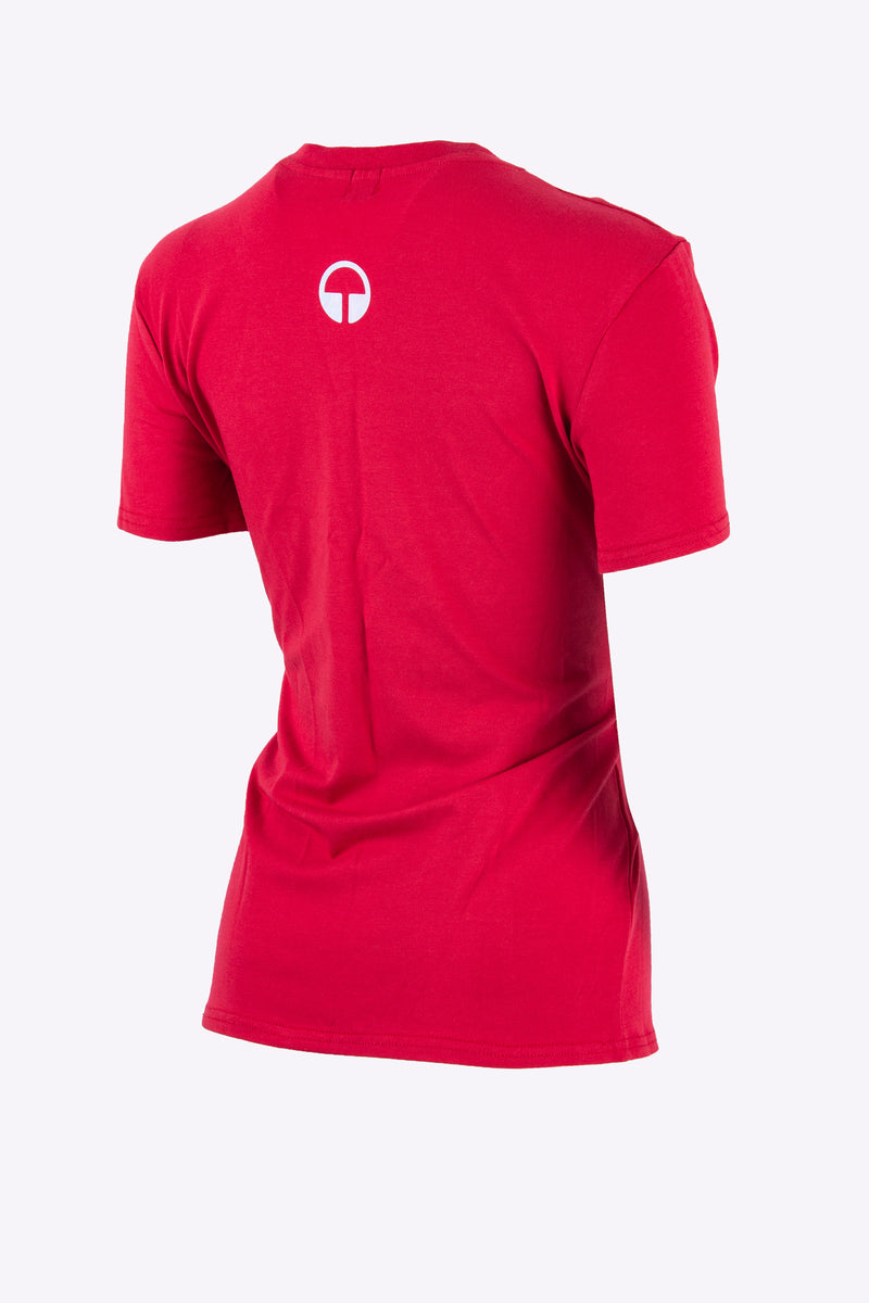 Element Tee - Red with Purple Moonlight